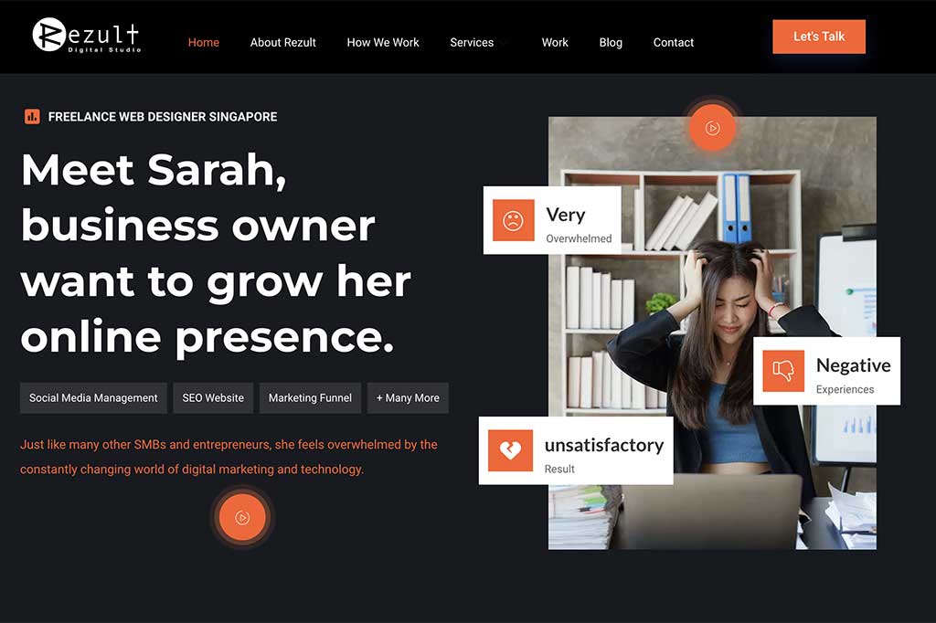 FREELANCE WEB DESIGNER SINGAPORE